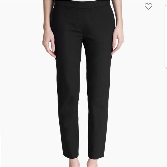 Theory Thaniel Navy Twill Stretch Crop Pants Sz. 4 EUC - Picture 12 of 12